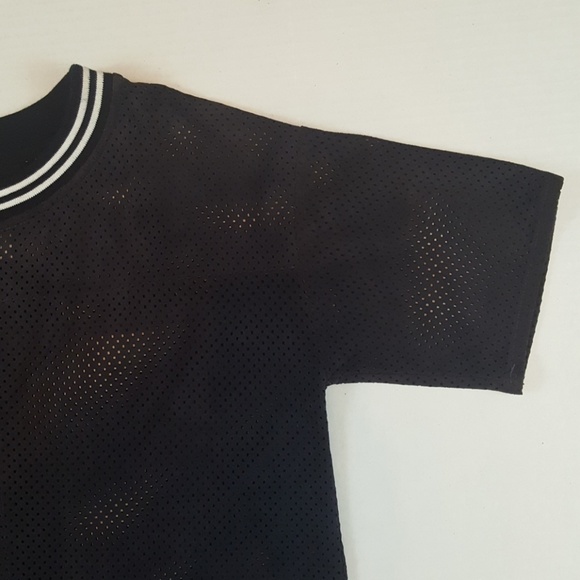 LAST CHANCE! CLOSET CLOSING! Genuine leather black t-shirt Fine Collection xs/s - Picture 2 of 6